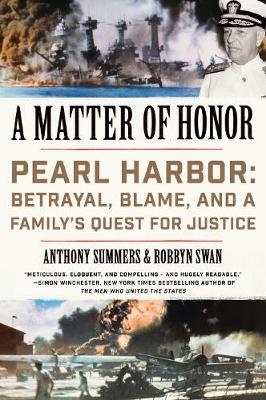 Matter of Honor -  Anthony Summers,  Robbyn Swan