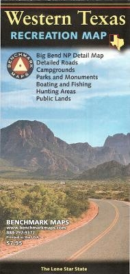 Texas West Recreation Map