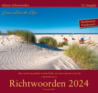 Richtwoorden Kalender 2024