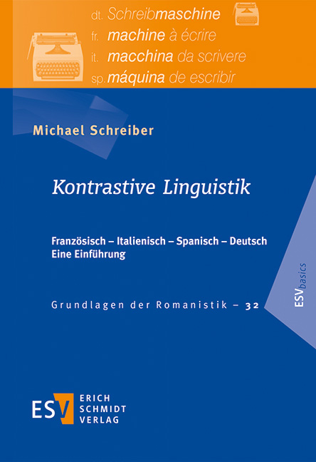 Kontrastive Linguistik - Michael Schreiber