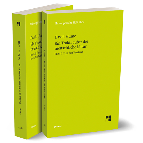 Traktat über die menschliche Natur Buch I-III - David Hume