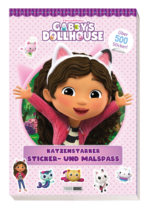 Gabby's Dollhouse: Katzenstarker Sticker- und Malspa&szlig; -  Panini