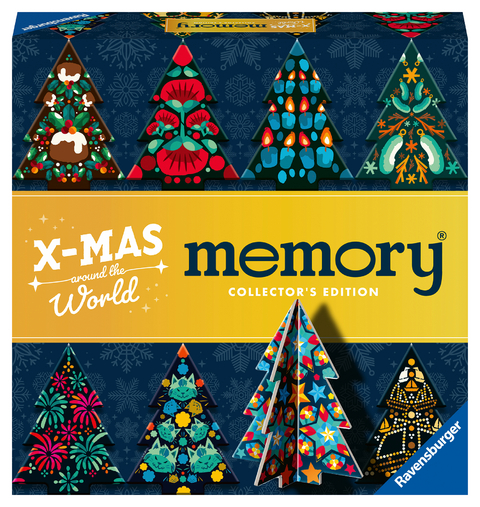 Collector's memory&reg; Weihnachten - Gesellschaftsspiel & Brettspiel ab 6 Jahre - William H. Hurter