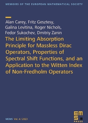 The Limiting Absorption Principle for Massless Dirac Operators, Properties of Spectral Shift Functions, and an Application to the Witten Index of Non-Fredholm Operators