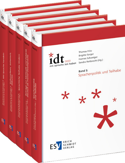 IDT 2022: *mit.sprache.teil.haben - - B&auml;nde 1&ndash;5 als Gesamtpaket - 