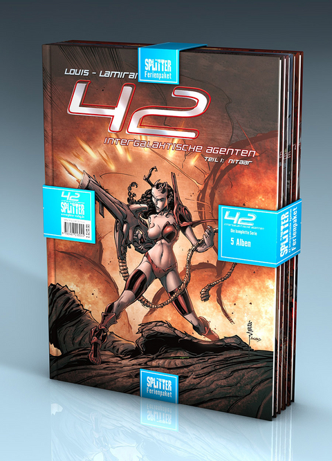 Ferienpaket 42 &ndash; Intergalaktische Agenten: Band 1 - 5 - St&eacute;phane Louis, Jean-Luc Cano