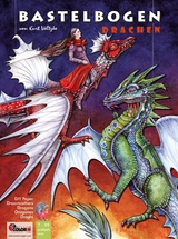 Drachen Bastelbogen Traumf&auml;nger zum Basteln & Aufh&auml;ngen aus Papier - 