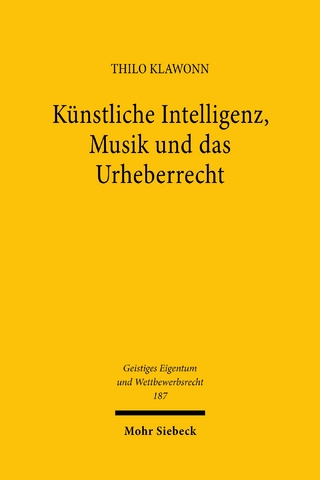 Künstliche Intelligenz, Musik und das Urheberrecht