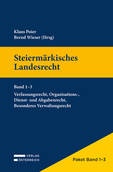 Paket Steierm&auml;rkisches Landesrecht: Band 1-3 - 
