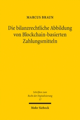 Die bilanzrechtliche Abbildung von Blockchain-basierten Zahlungsmitteln - Marcus Braun