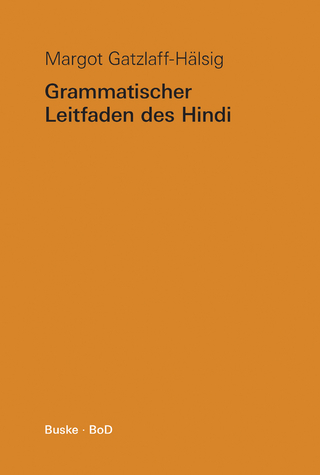 Grammatischer Leitfaden des Hindi