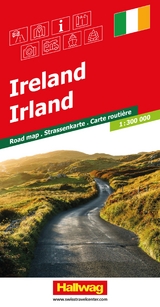 Hallwag Strassenkarte Irland 1:300.000 - 
