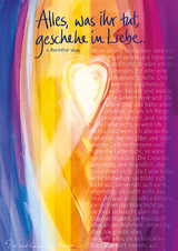 Jahreslosung 2024 - Aufbrechen - Kunstblatt DIN A3 - 