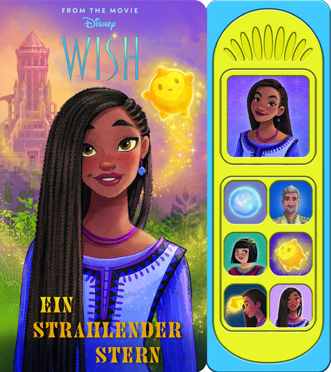 Disney Wish - Ein strahlender Stern - Soundbuch - Pappbilderbuch mit 7 Ger&auml;uschen - Buch zum Film - 