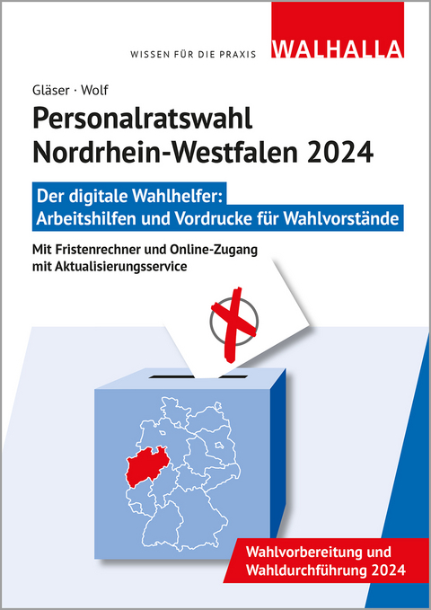 CD-ROM Personalratswahl Nordrhein-Westfalen 2024 - Franziskus Gl&auml;ser
