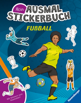 Mein Ausmalstickerbuch - Fu&szlig;ball