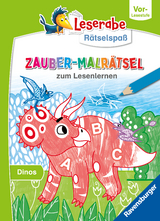Leserabe R&auml;tselspa&szlig; - Zauber-Malr&auml;tsel zum Lesenlernen: Dinos (Vor-Lesestufe) - Melinda Ronto