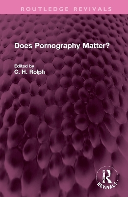 Does Pornography Matter?