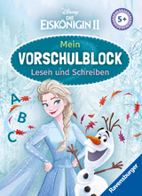 Disney Die Eisk&ouml;nigin 2 - Mein Vorschulblock: Lesen und Schreiben - Stefanie Hahn
