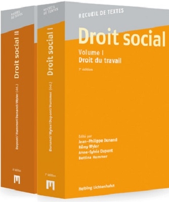 Droit social, Volumes I et II - 