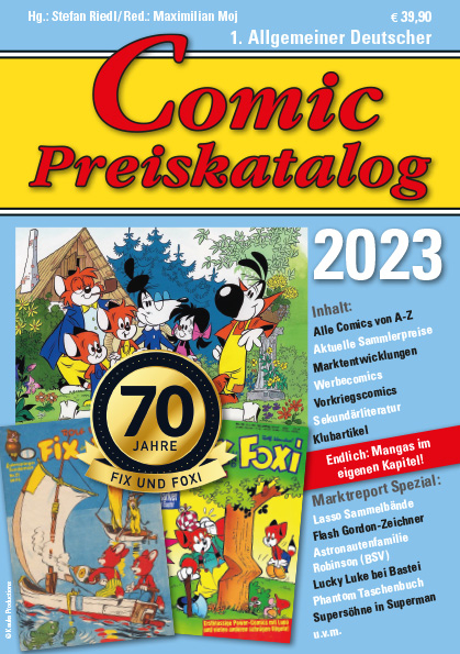 1. Allgemeiner Deutscher Comic Preiskatalog - 