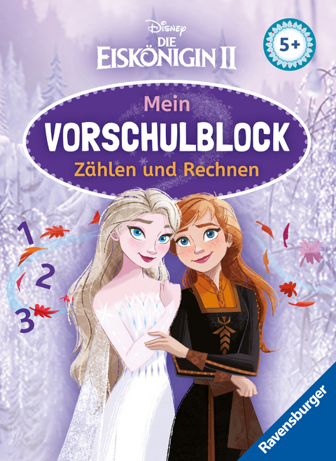 Disney Die Eisk&ouml;nigin 2 - Mein Vorschulblock: Z&auml;hlen und Rechnen - Stefanie Hahn