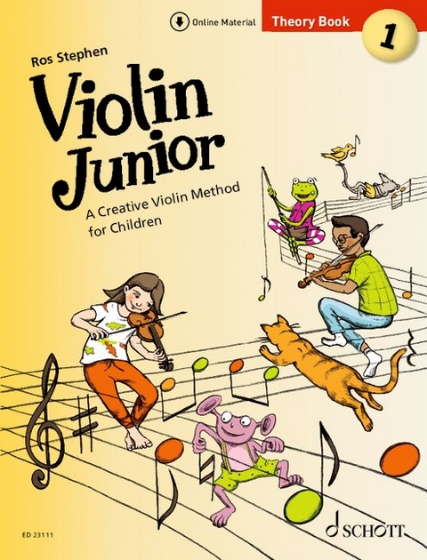 Violin Junior: Theory Book 1 - Ros Stephen