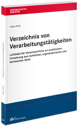 Verzeichnis von Verarbeitungst&auml;tigkeiten - Heiko Roth