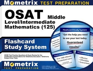OSAT Middle Level/Intermediate Mathematics (125) Flashcard Study System