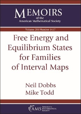 Free Energy and Equilibrium States for Families of Interval Maps