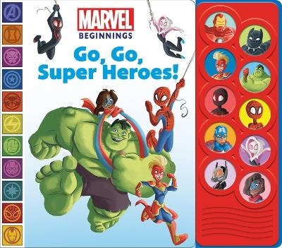 Marvel Beginnings Go Go Supernheroes Sound Listen & Learn - P I Kids
