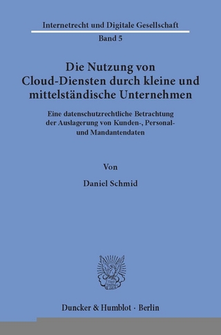 Die Nutzung von Cloud-Diensten durch kleine und mittelständische Unternehmen.