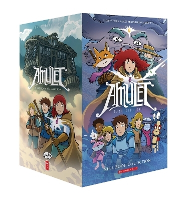Amulet Box set 1-9 Graphix - Kazu Kibuishi