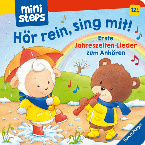 ministeps: H&ouml;r rein, sing mit! Meine ersten Jahreszeiten-Lieder -  Volksgut