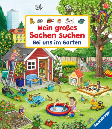 Mein gro&szlig;es Sachen suchen: Bei uns im Garten - Susanne Gernh&auml;user