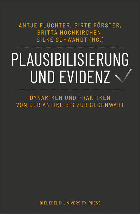 Plausibilisierung und Evidenz - 