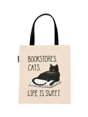 Bookstore Cats Tote Bag -  Out of Print