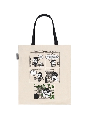 Sarah's Scribbles: How I Spend Money Tote Bag -  Out of Print