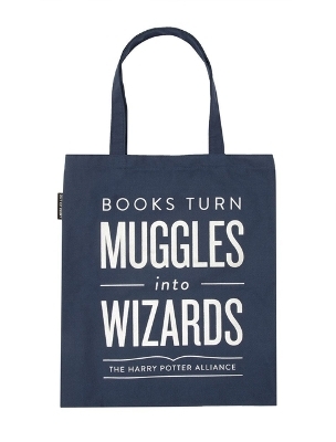 Books Turn Muggles Into Wizards Tote Bag -  Out of Print
