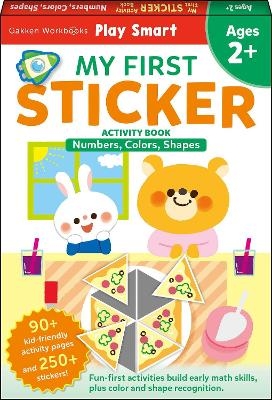 Play Smart MY FIRST STICKER Numbers, Colors, Shapes -  Gakken Early Childhood Experts