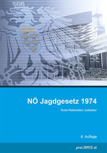 N&Ouml; Jagdgesetz 1974