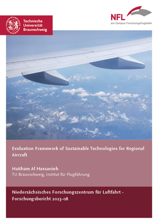 Evaluation Framework of Sustainable Technologies for Regional Aircraft
