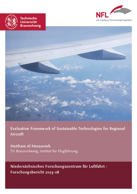 Evaluation Framework of Sustainable Technologies for Regional Aircraft - Haitham Al Hassanieh