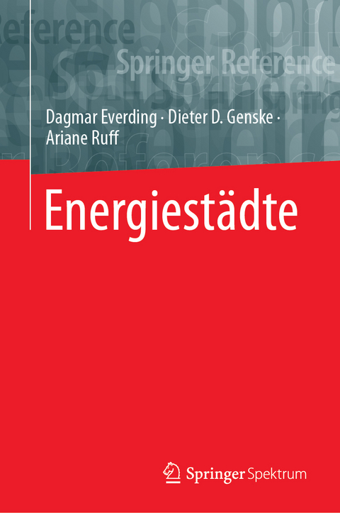 Energiest&auml;dte - Dagmar Everding, Dieter D. Genske, Ariane Ruff
