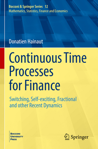Continuous Time Processes for Finance