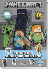 Minecraft: Superstarker Sticker- und R&auml;tselspa&szlig; -  Panini