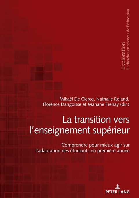 La Transition Vers l'Enseignement Sup&eacute;rieur - 