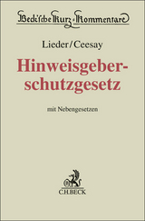 Hinweisgeberschutzgesetz: HinSchG - 