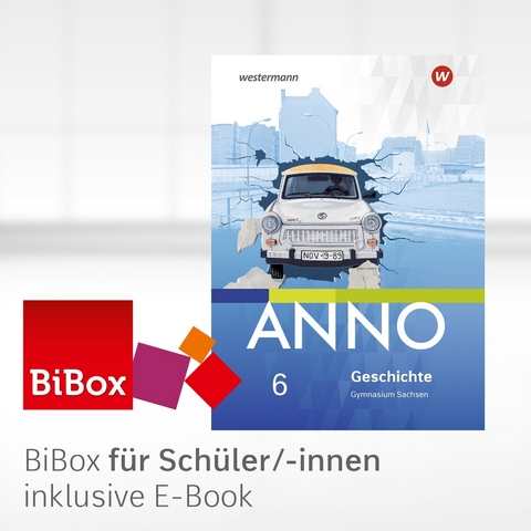 ANNO - Ausgabe 2019 f&uuml;r Gymnasien in Sachsen