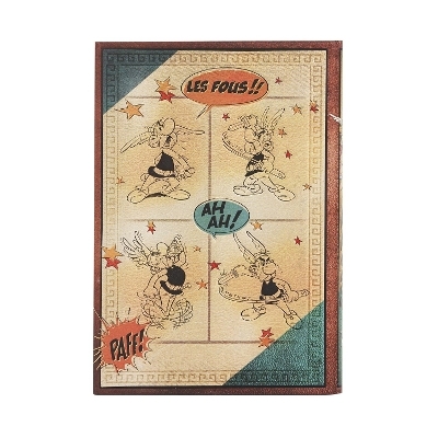 Asterix the Gaul (The Adventures of Asterix) Midi Lined Hardback Journal (Elastic Band Closure) -  Paperblanks